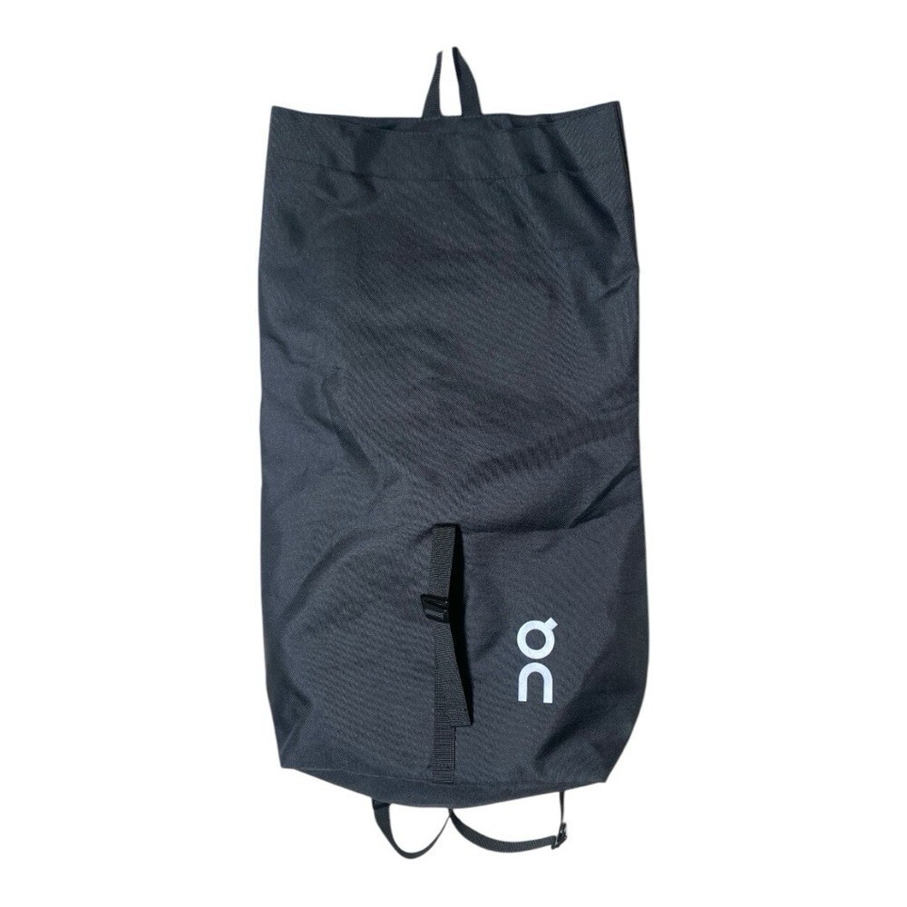 On Running On Cloud Black Fold Down Lightweight Backpack Bag